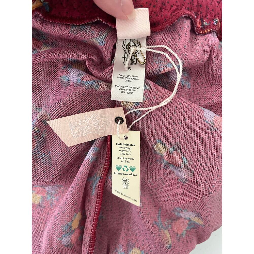 NWT We are HAH Butterfly Lingerie Bodysuit Coquette Fairy Whimsical Small $78 - Picture 11 of 14